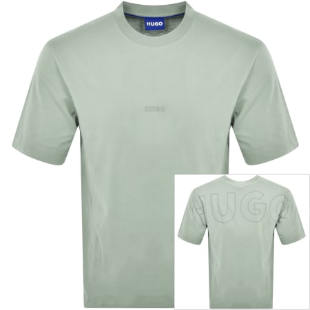 Hugo - Man - Green - T-shirt main image 1